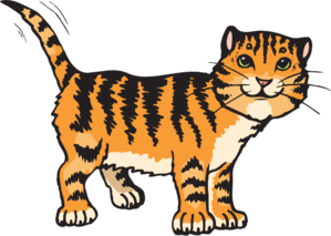 Tiger Cat Clip Art
